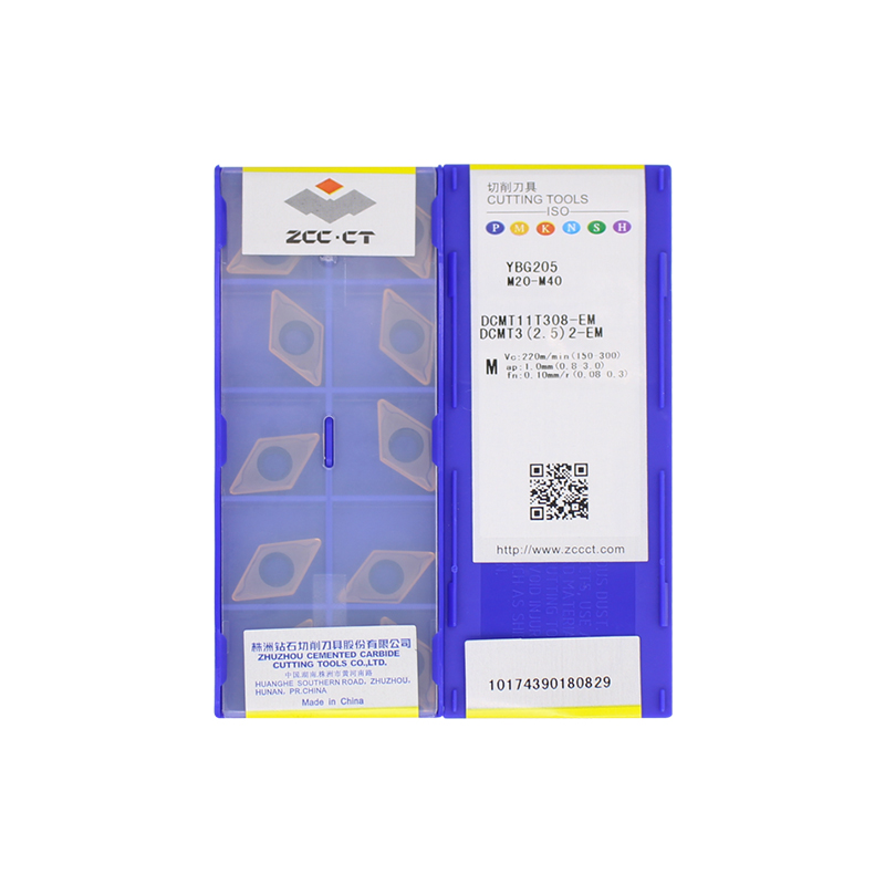 株洲钻石 DCMT11T308-EM YBG205 DCMT11T308-EM YBG205