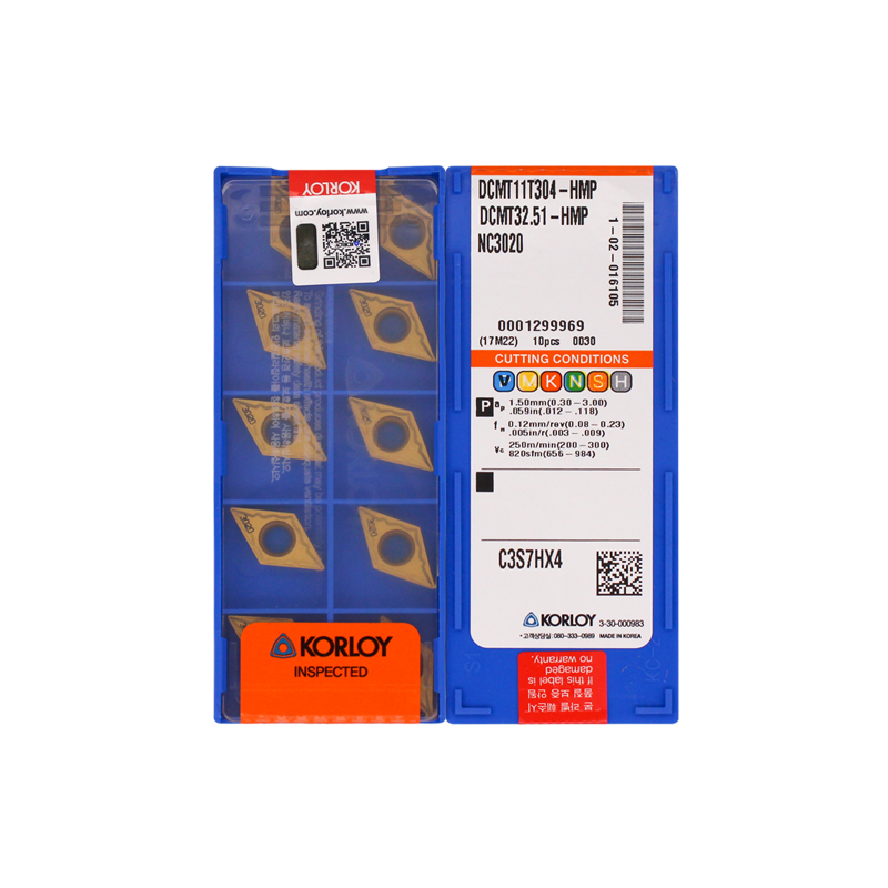 克洛伊 DCMT11T304-HMP NC3020 DCMT11T304-HMP NC3020