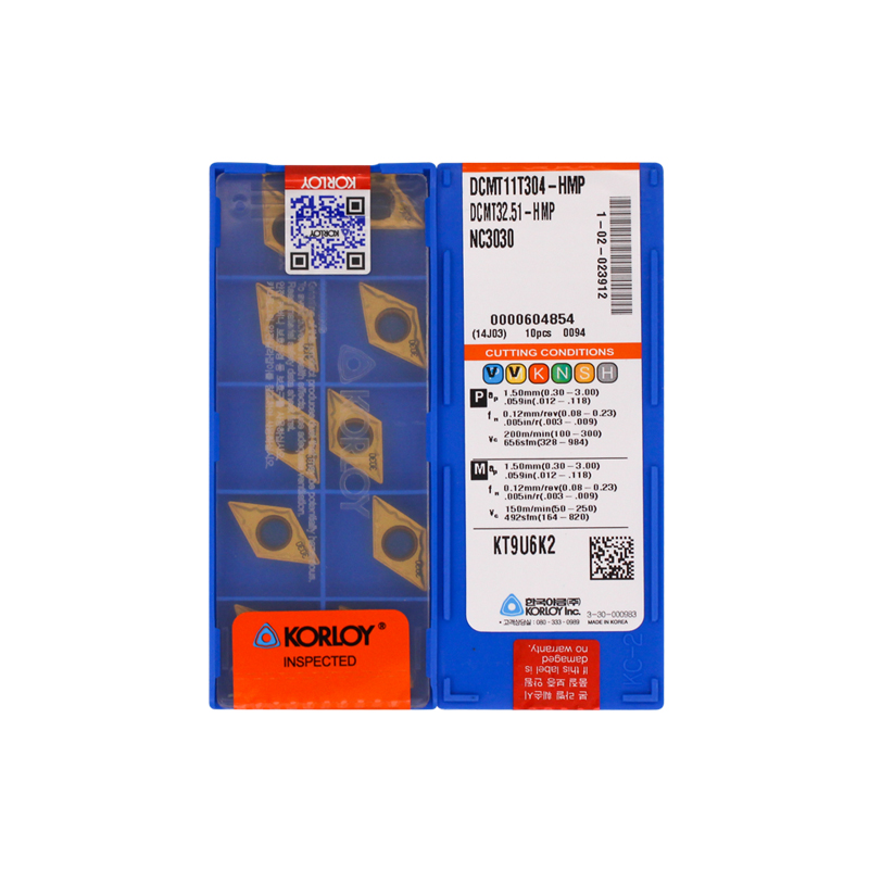 克洛伊 DCMT11T304-HMP NC3030 DCMT11T304-HMP NC3030